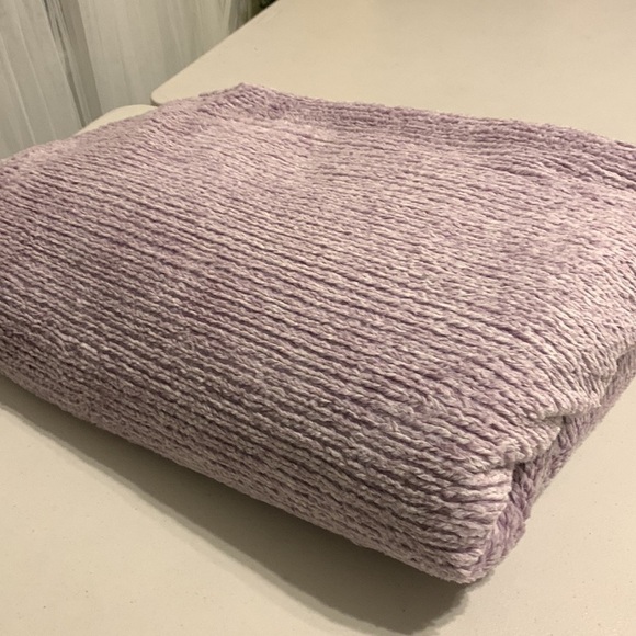 SS blanket lavender purple twin soft faux fur throws blanket - Picture 5 of 11